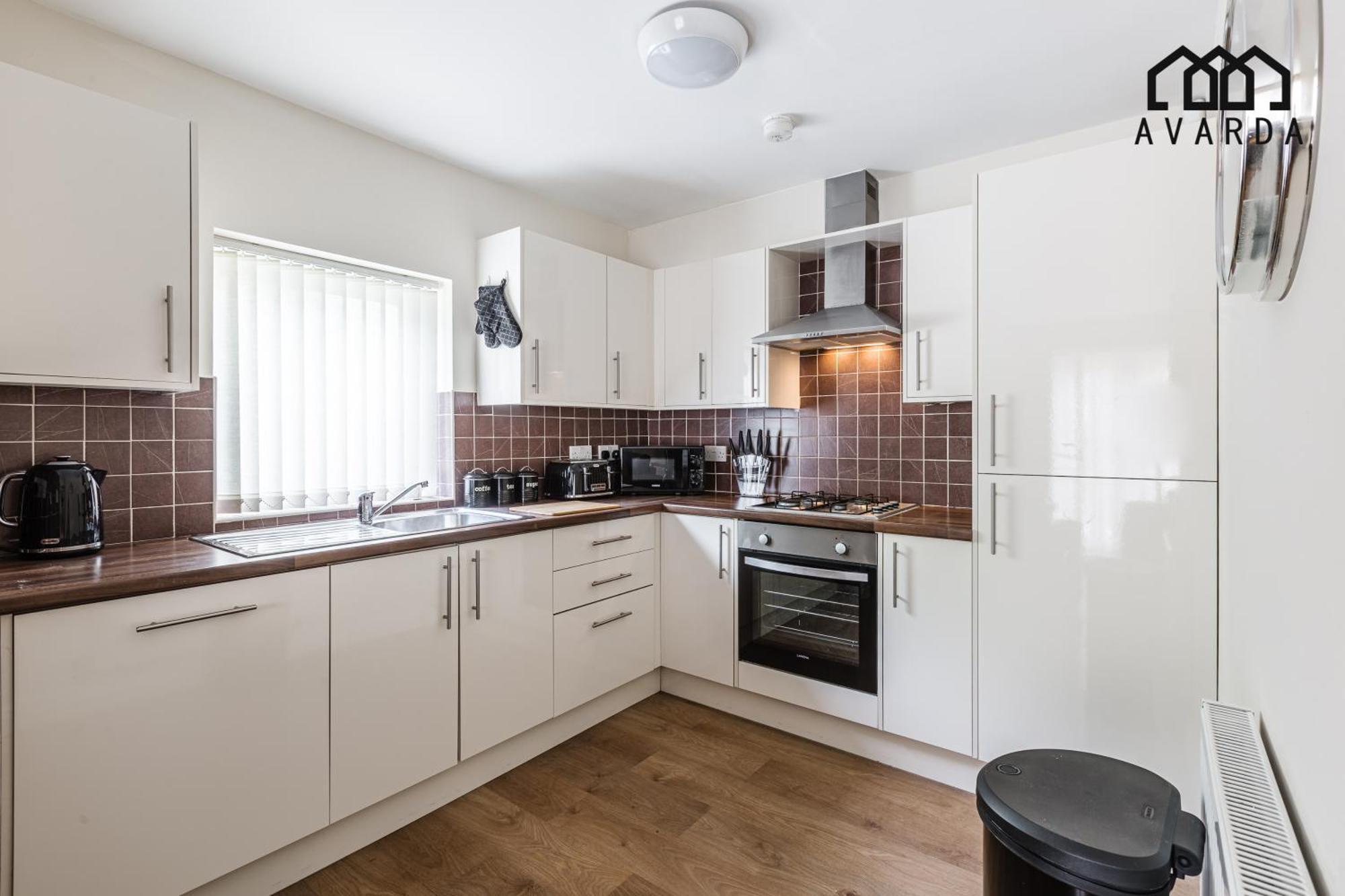 פרסטון Oxheys House - 5 Bedrooms Contractors Parking חדר תמונה