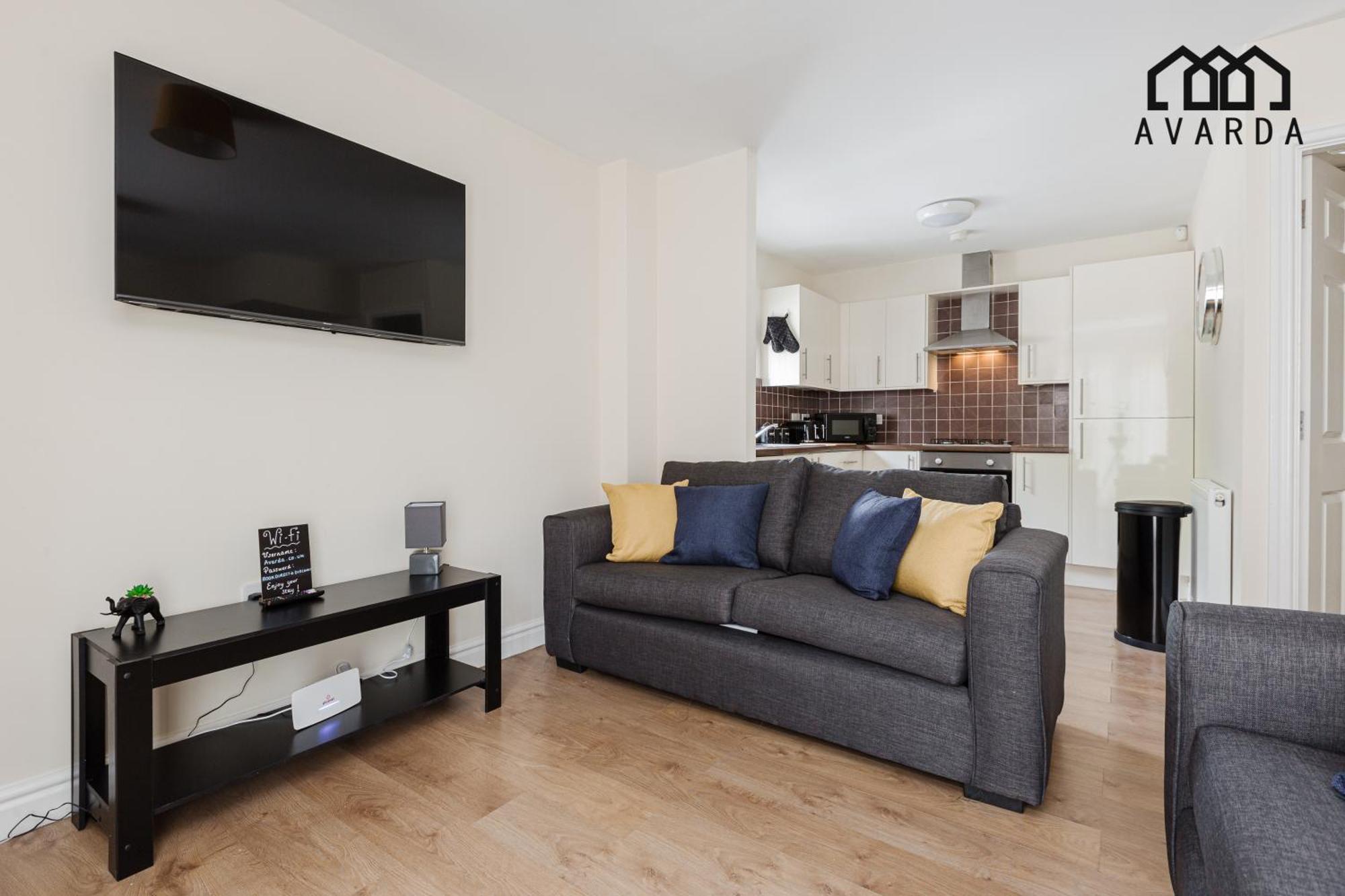 פרסטון Oxheys House - 5 Bedrooms Contractors Parking חדר תמונה