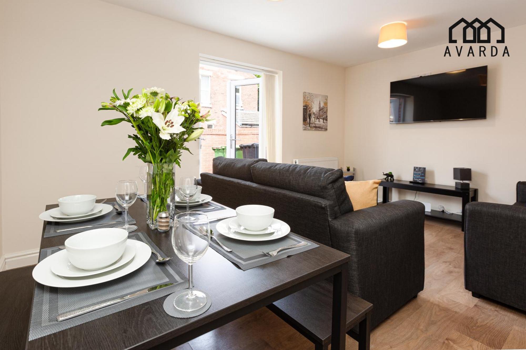 פרסטון Oxheys House - 5 Bedrooms Contractors Parking חדר תמונה