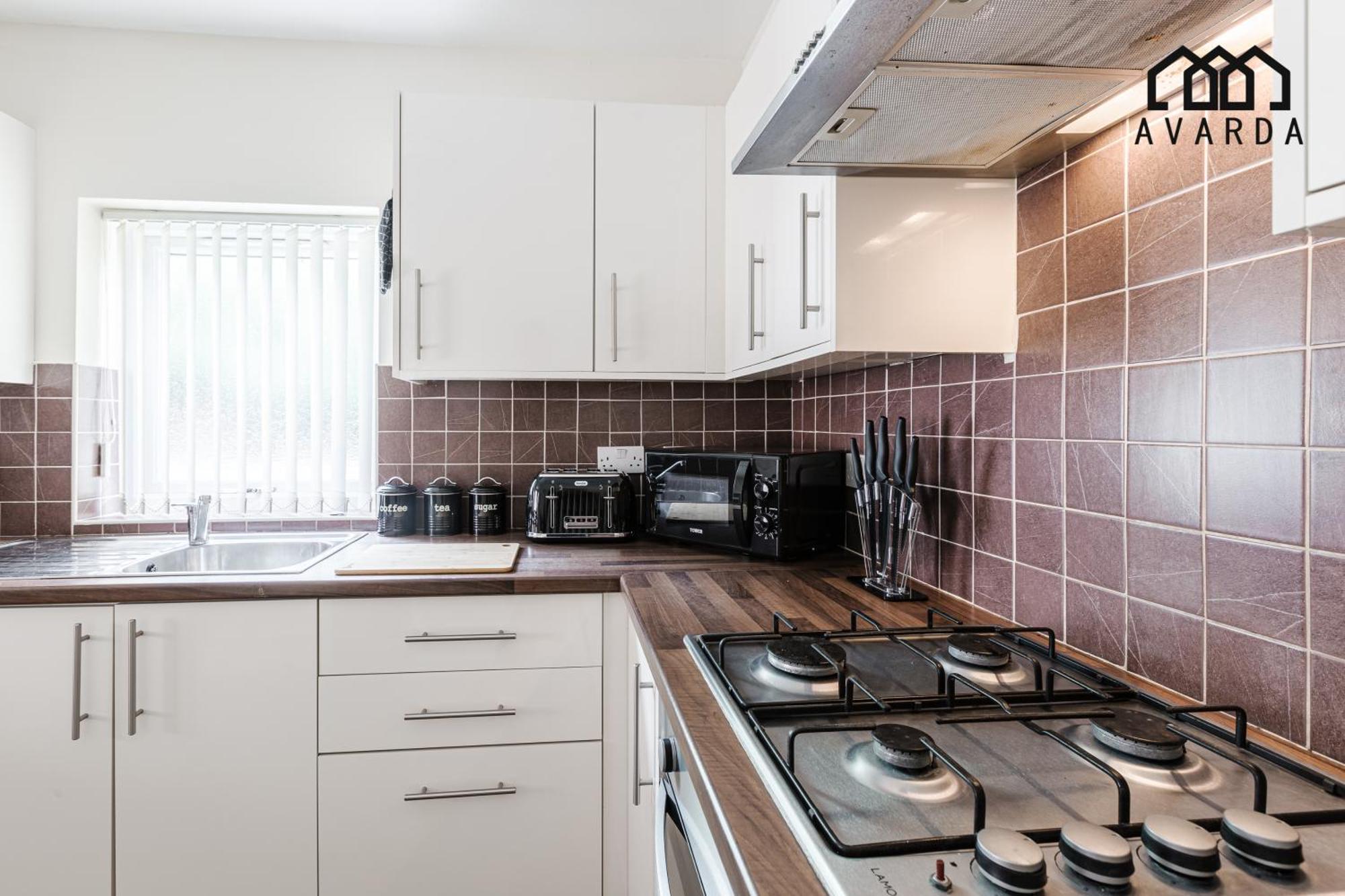 פרסטון Oxheys House - 5 Bedrooms Contractors Parking חדר תמונה